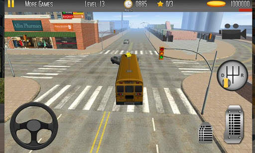 Schoolbus Driving 3D Sim 2 screenshot 2
