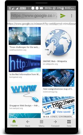 Owl Web Browser - Beta screenshot 2