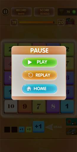 Number Game - Math-3 Game - Merge Block Raising screenshot 7