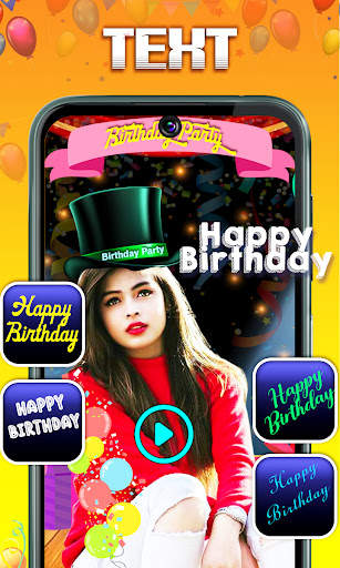 Birthday Videomaker with music screenshot 5