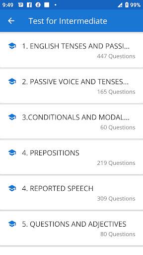 English Grammar Test Mcq App Offline Free Download screenshot 6