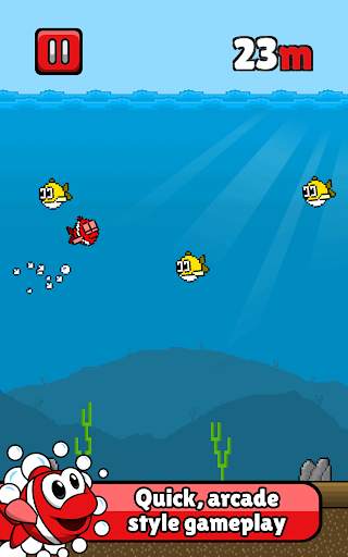 Mini Fish: Downstream Dash स्क्रीनशॉट 11