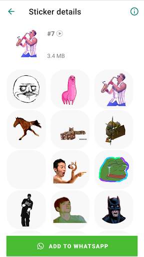 Animated Stickers for Whatsapp Free Wastickerapps screenshot 5