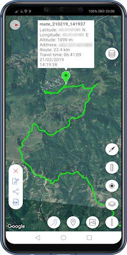 GPS Compass Navigation 3 تصوير الشاشة