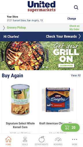 Shop United Supermarkets screenshot 1