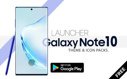 Galaxy Note 10 Launcher screenshot 1