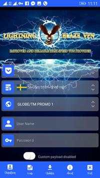 Lightning Blaze VPN screenshot 1
