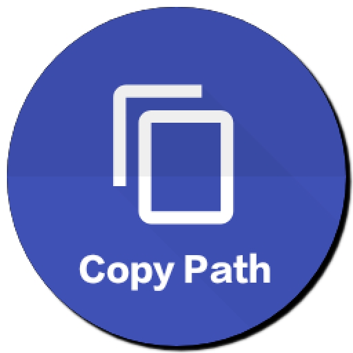 Copy file path &amp; Manage icon