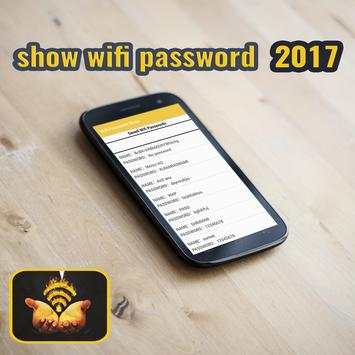 show wifi password 2017 screenshot 1