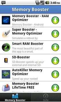 Top Memory Boosters screenshot 1