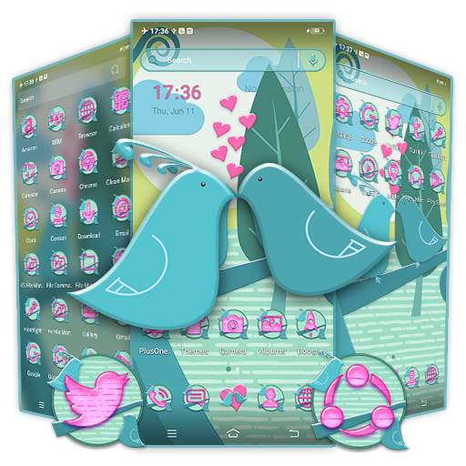 Love Birds Theme Launcher 1.0.1