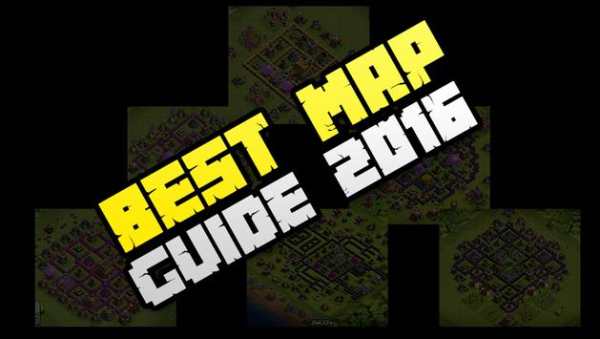 Maps of COC 2016 -- Now update for 2018 screenshot 1