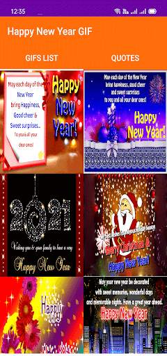 Happy New Year  GIF 2021 2 تصوير الشاشة