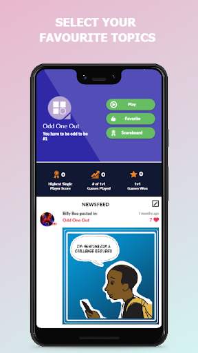 Quizefy – Group,1v1,SP Trivia скриншот 5