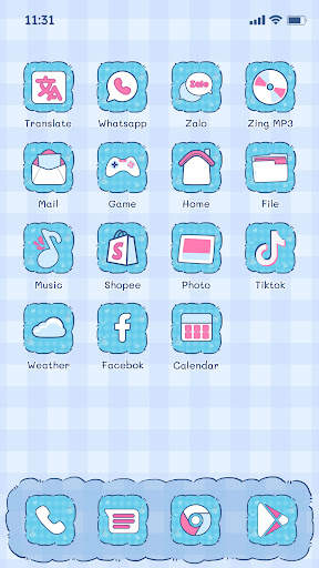 Wow Rabbit Theme  - Icon Pack screenshot 2