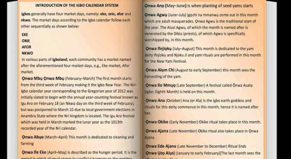 IGBO Calendar Eze Imo screenshot 7