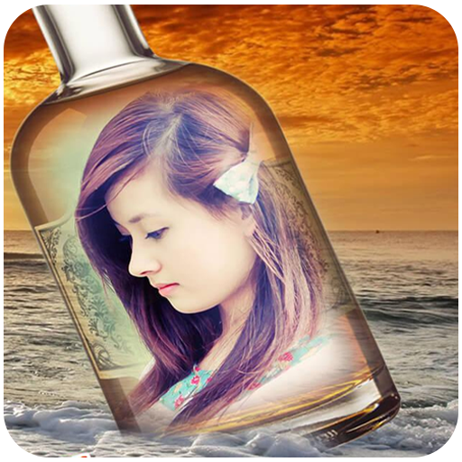 Bottle Photo Frame أيقونة