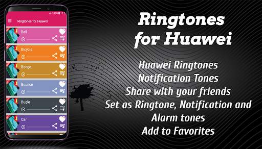 Ringtones for Huawei - Top Huawei Mobile Ringtones screenshot 1