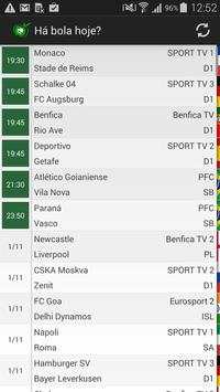 Há bola hoje? screenshot 1
