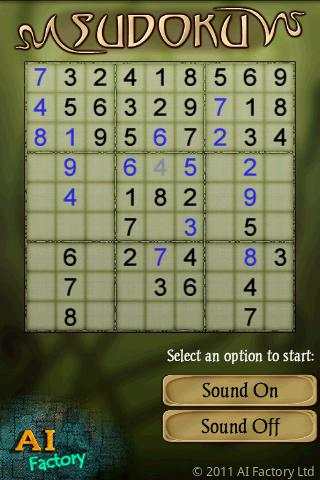 Sudoku Free скриншот 4