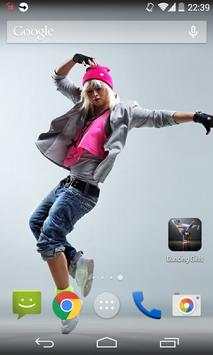 Dancing Girls Live Wallpaper screenshot 1