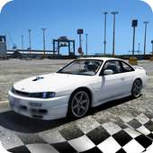 Nissan S14 Driving School Parking Drifting logo