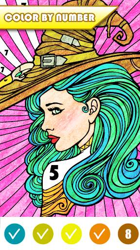 Tap Color : Color By Number Art Coloring Games screenshot 7