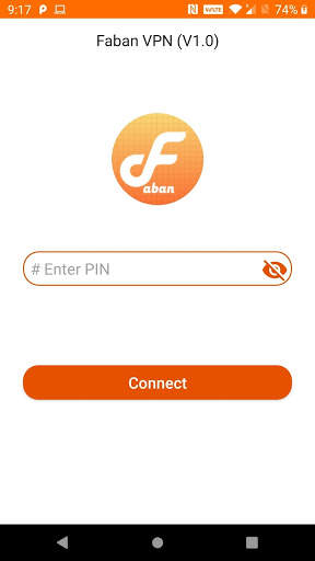Faban VPN screenshot 1
