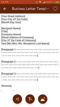 Letter Writing Guide (Formats) screenshot 2