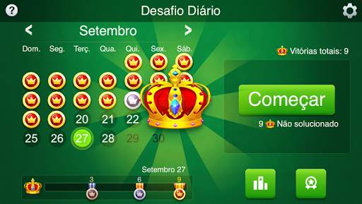 Solitaire: Desafio Diário screenshot 8