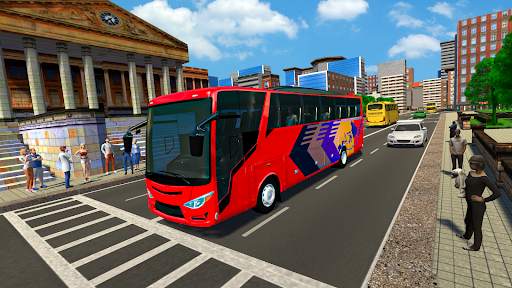 Mengemudi Bus Seluler Kota screenshot 1