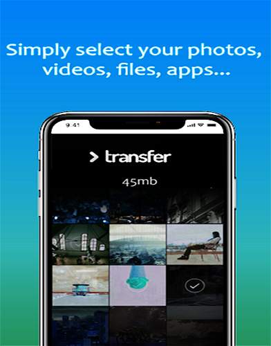Wetransfer-Android File Transfer screenshot 1