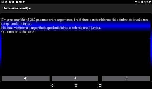 EQUAÇÕES COM EXEMPLOS DA VIDA REAL EXERCICIOS Test screenshot 10