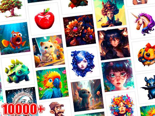 Classic Color: Paint by Number screenshot 12