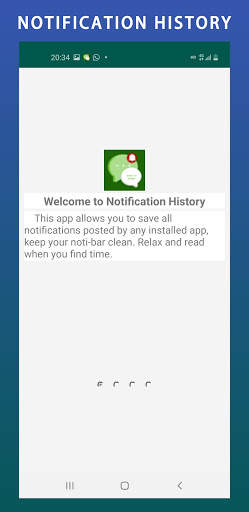 Notification History 1 تصوير الشاشة
