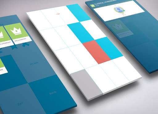 Tap Blue and White Piano screenshot 18