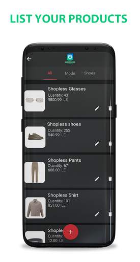 Shopless Seller Center screenshot 2