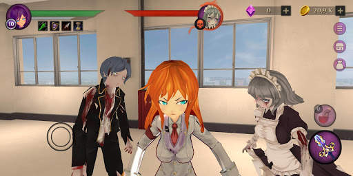 Anime High School Zombie Simulator screenshot 5