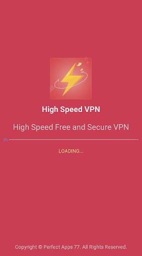 High Speed VPN screenshot 1