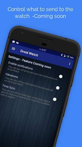 Droid Watch - Smart Watch for Arduino screenshot 4