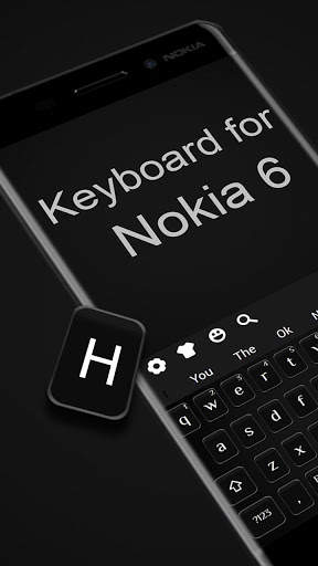 Keyboard  for  Nokia  6 screenshot 1