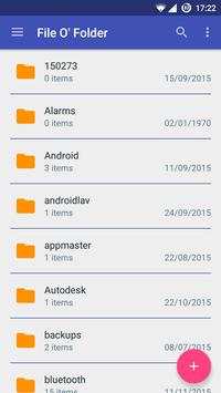 File O' Folder (File Manager) 7 تصوير الشاشة
