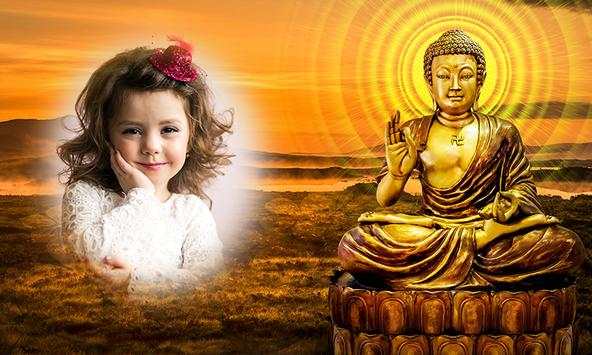 Gautam Buddha Photo Frame screenshot 1
