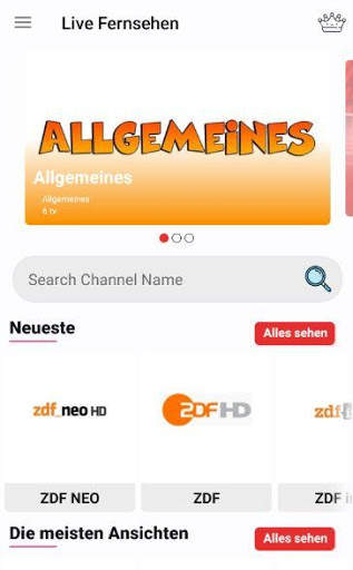 Live Tv - German Live Tv screenshot 4