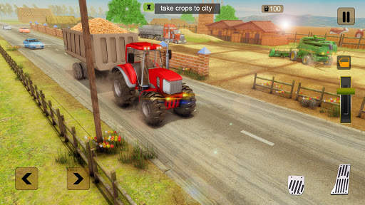 Real Tractor Farming 2019 Simulator screenshot 17