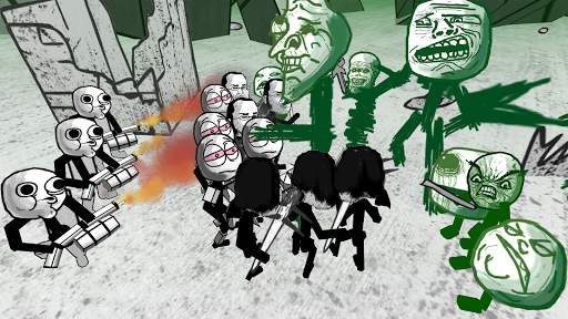 Zombie Meme Battle Simulator screenshot 5