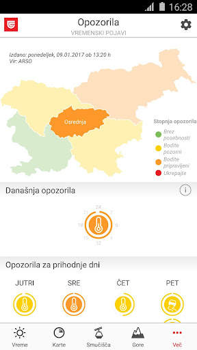Triglav Vreme скриншот 2