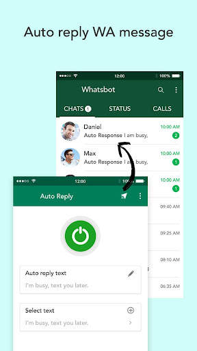 Whatsbot: Set Auto Response for WA Messages screenshot 1