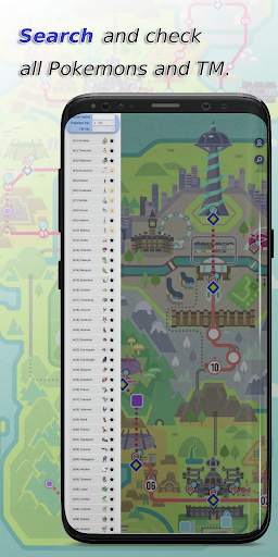 Galar Guide - Pokemons and Map services screenshot 2