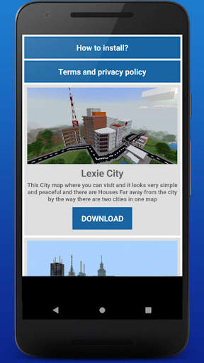 Maps City For Minecraft screenshot 4